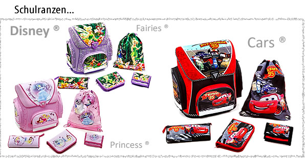 Alle DISNEY ® Schulranzen Sets > klick >